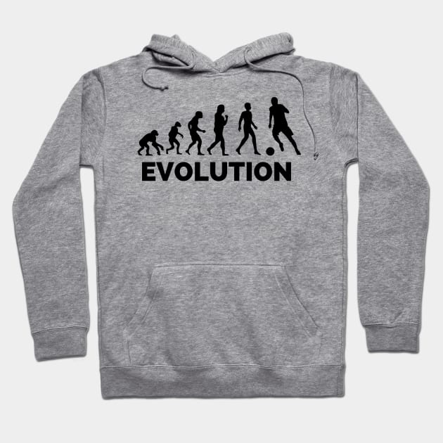 Evolution of Soccer Hoodie by Lottz_Design 